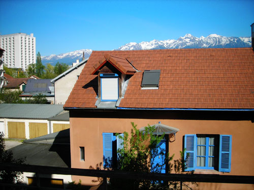 Vue exterieure studio ile verte