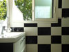 Douche studio ile verte